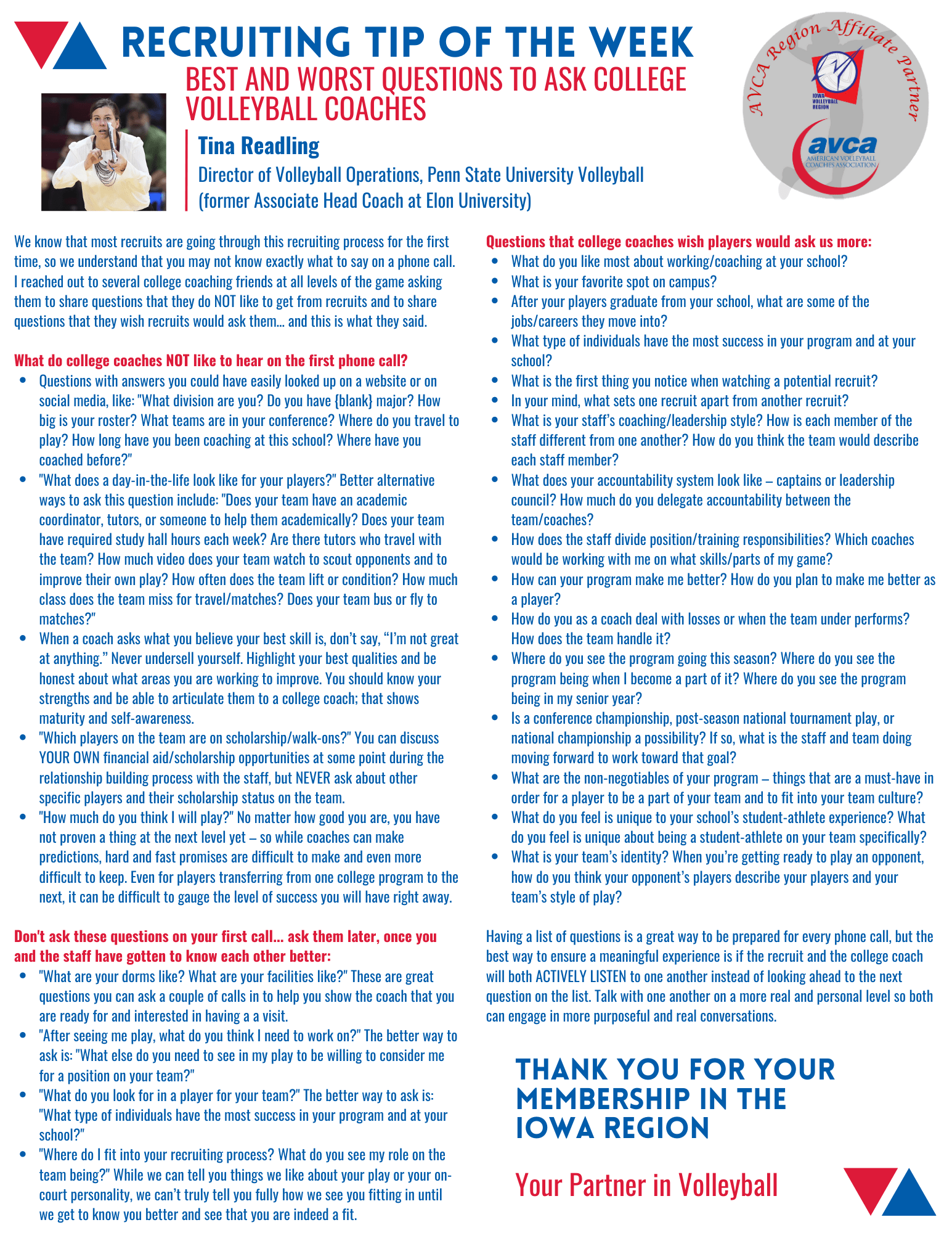 Iowa Volleyball Region Home